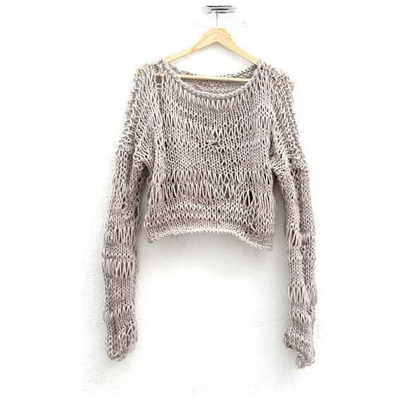 Loose knit top pattern