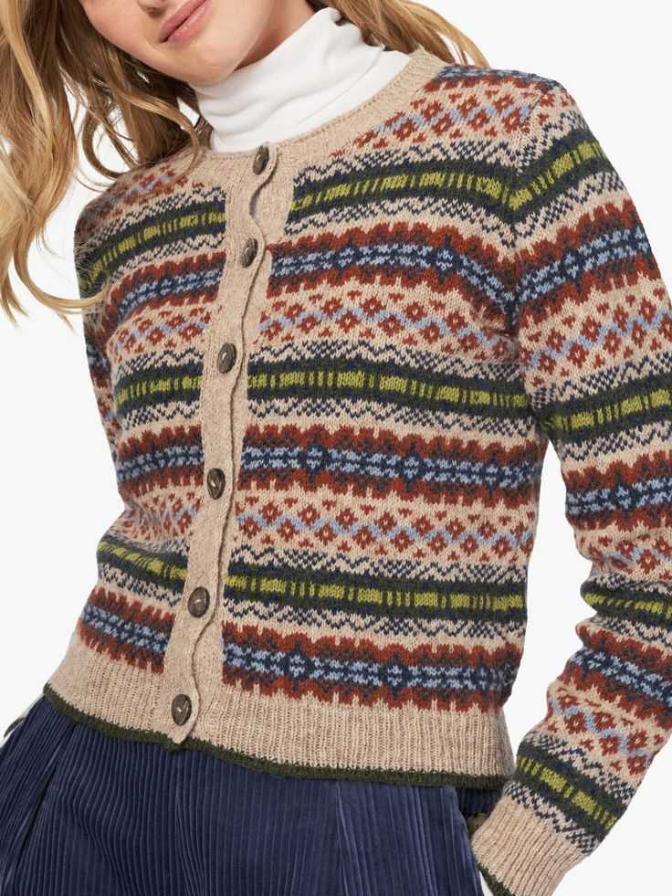 Free fair isle cardigan knitting patterns