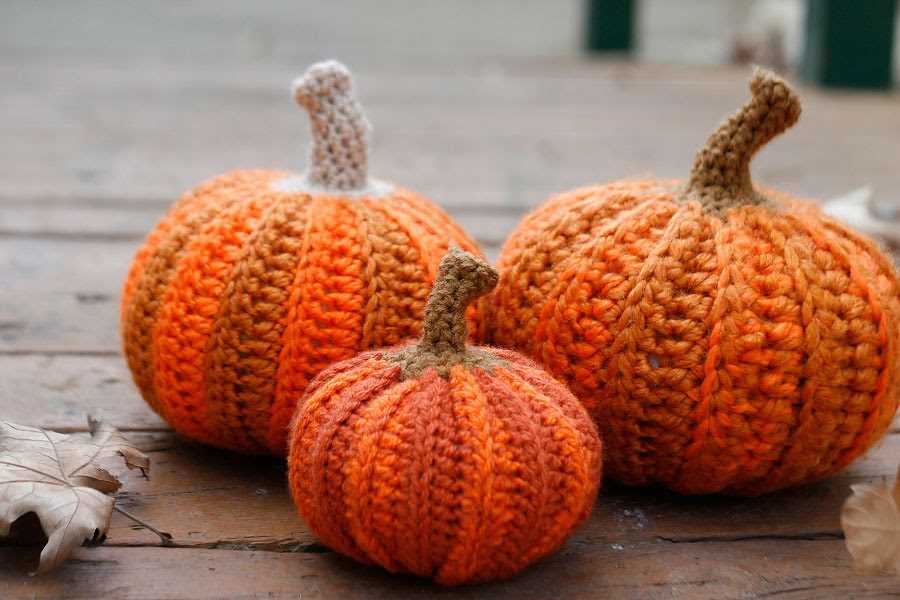 Free knitted pumpkin dishcloth patterns