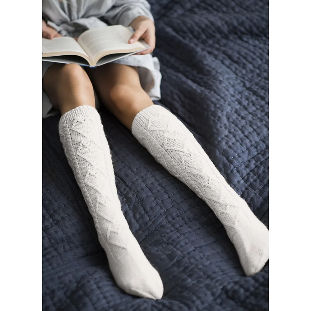 Over the knee socks knitting pattern