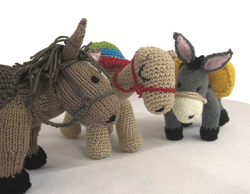 Donkey knitting pattern