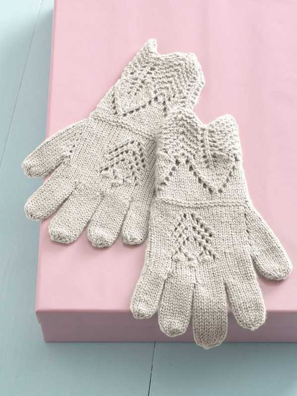 Free glove knitting patterns two needles