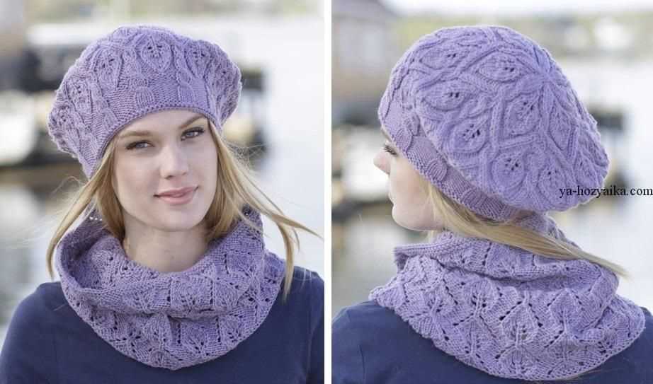 Free hat and scarf set knitting patterns