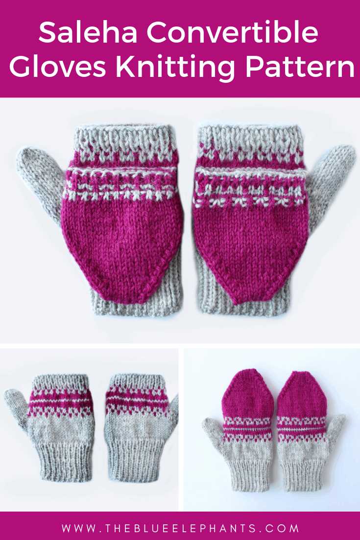 Free knitting patterns for gloves on two needles