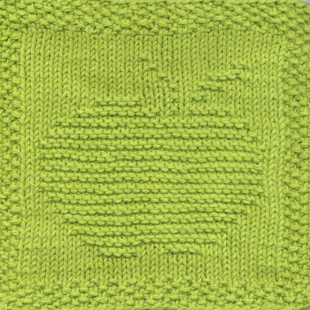 Free knitted pumpkin dishcloth patterns