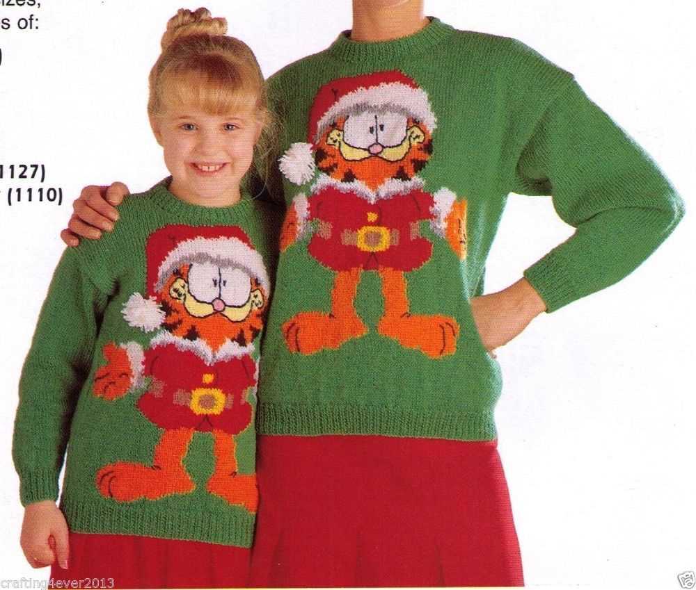 Children's christmas sweater knitting patterns