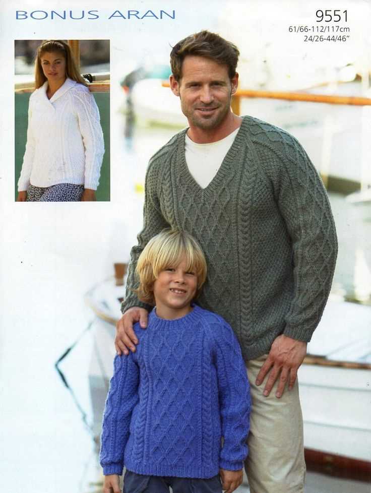 Free knitting patterns for childrens aran sweaters