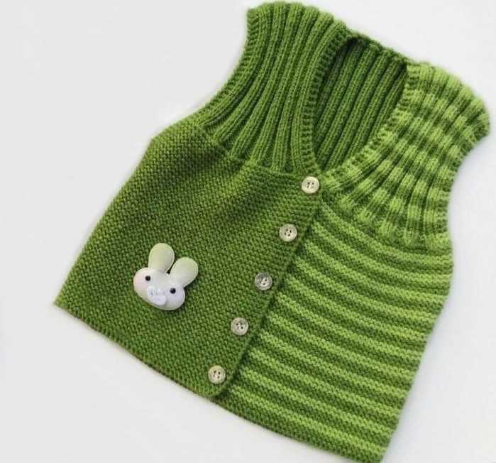 Child's vest pattern knitting