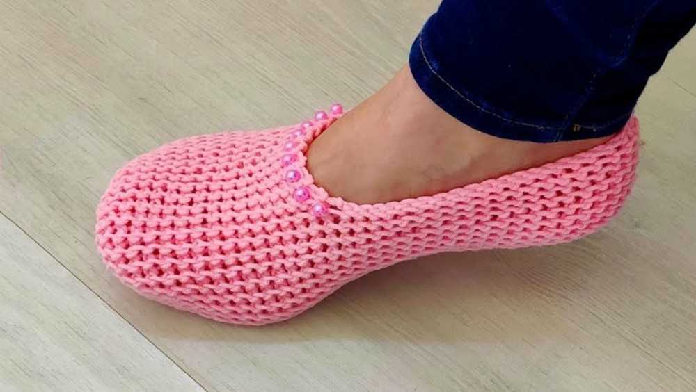 Knitted slipper pattern free