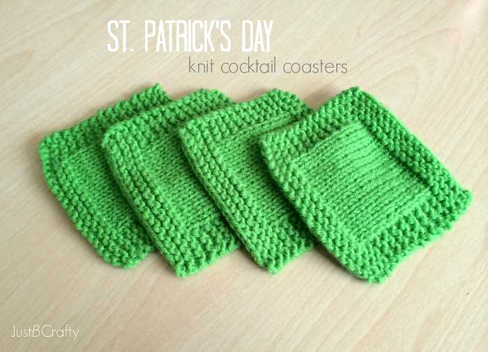 Free knit coaster patterns