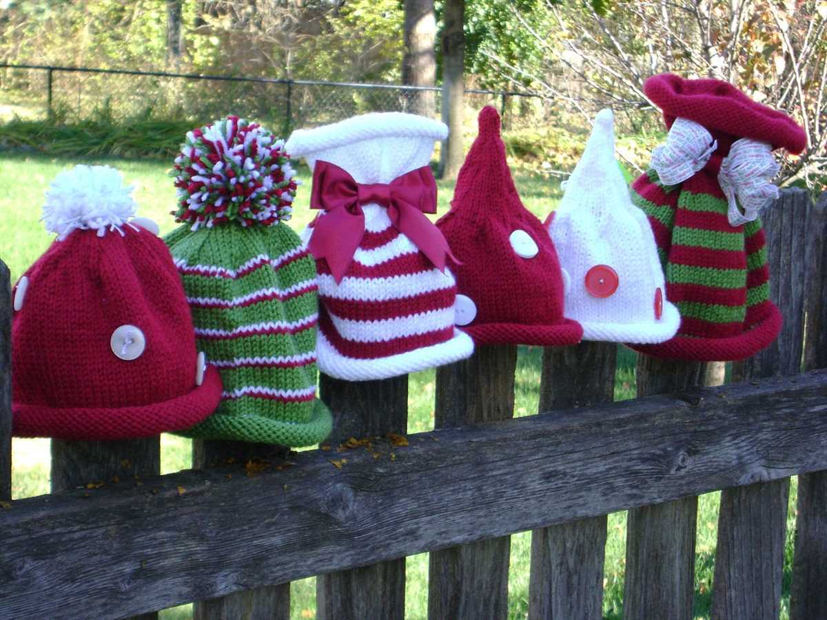 Free knitted christmas hat patterns