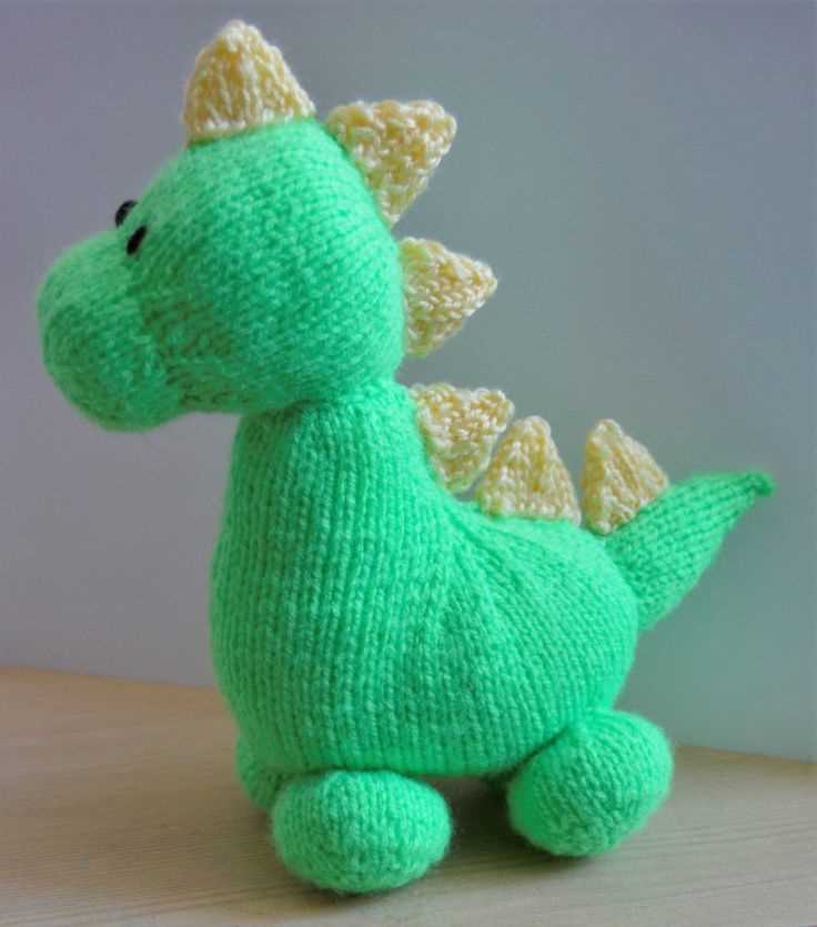 Free knitted dinosaur toy patterns