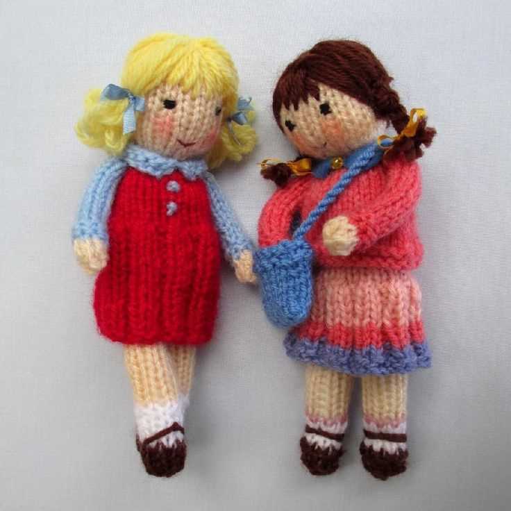 Free knitted doll patterns in english