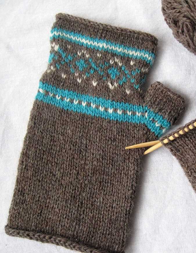 Free knitting mitten patterns for beginners