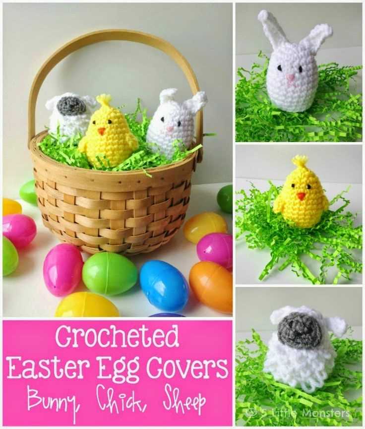 Free knitting pattern for easter bunny creme egg cover