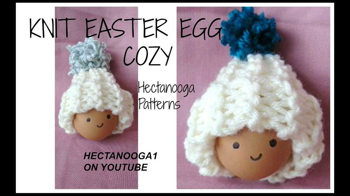 Free knitting pattern for egg cosy