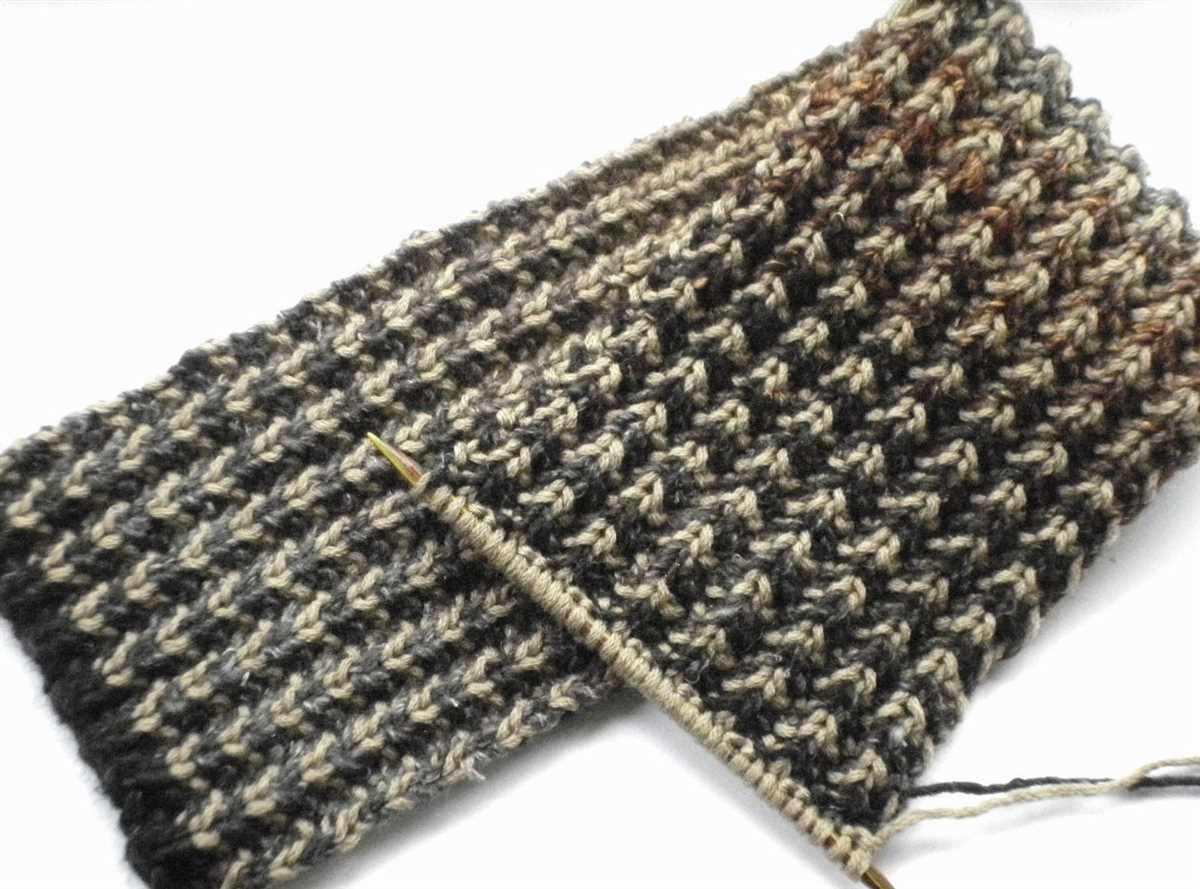 Free knitting pattern for mens scarf