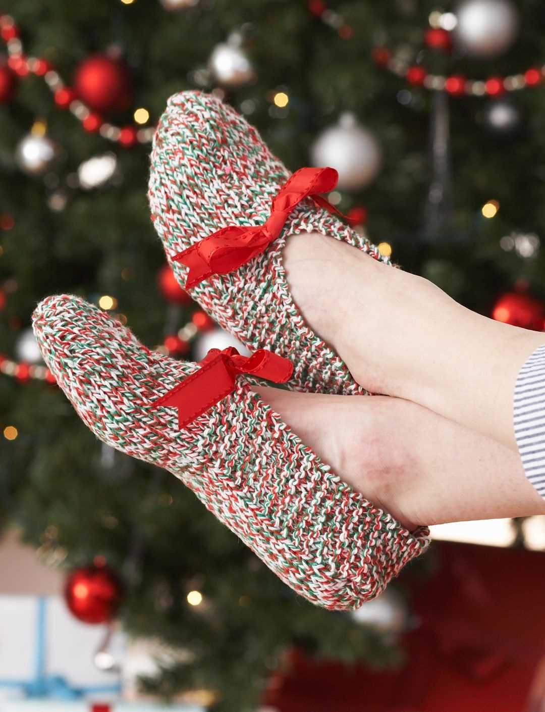 Free knitting pattern slippers