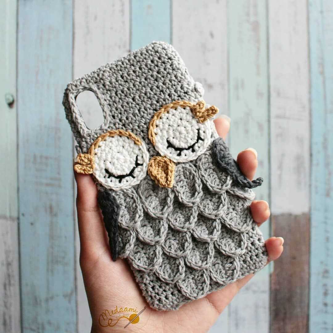 Free knitting patterns cell phone bags