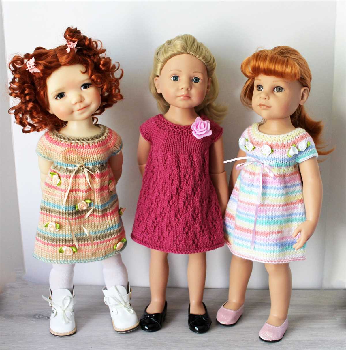 Free knitting patterns for 11 inch dolls