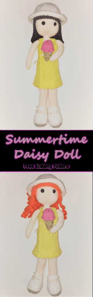 Free knitting patterns toys dolls