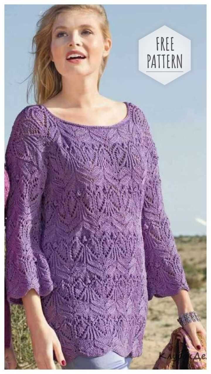 Free knitting patterns womens jumpers