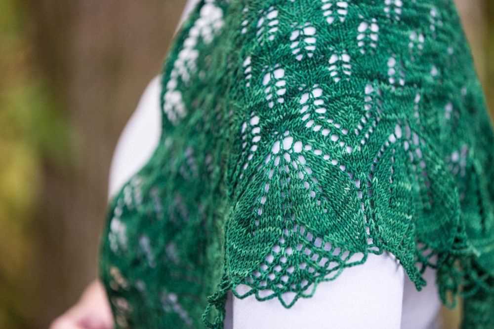 Free lace shawl knitting patterns