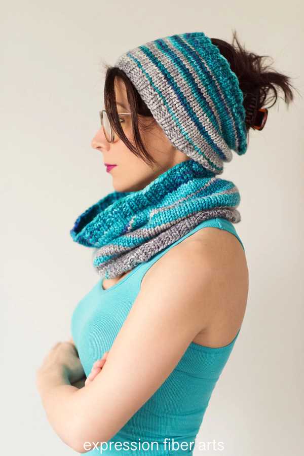 Knit headband ear warmer pattern