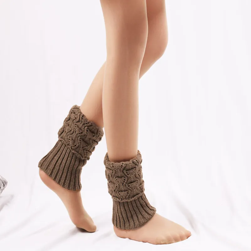 Knitted ankle warmers pattern