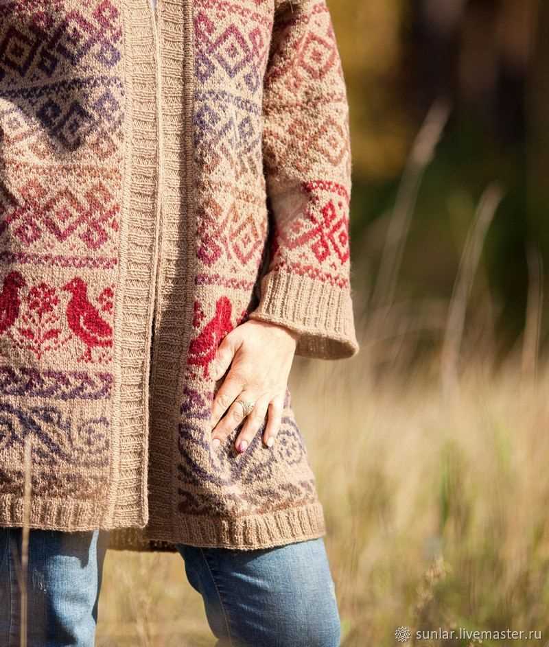 Free fair isle cardigan knitting patterns