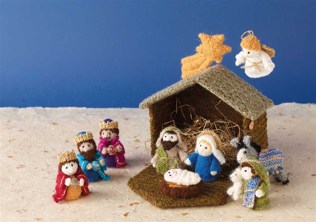 Free nativity knitting patterns to download