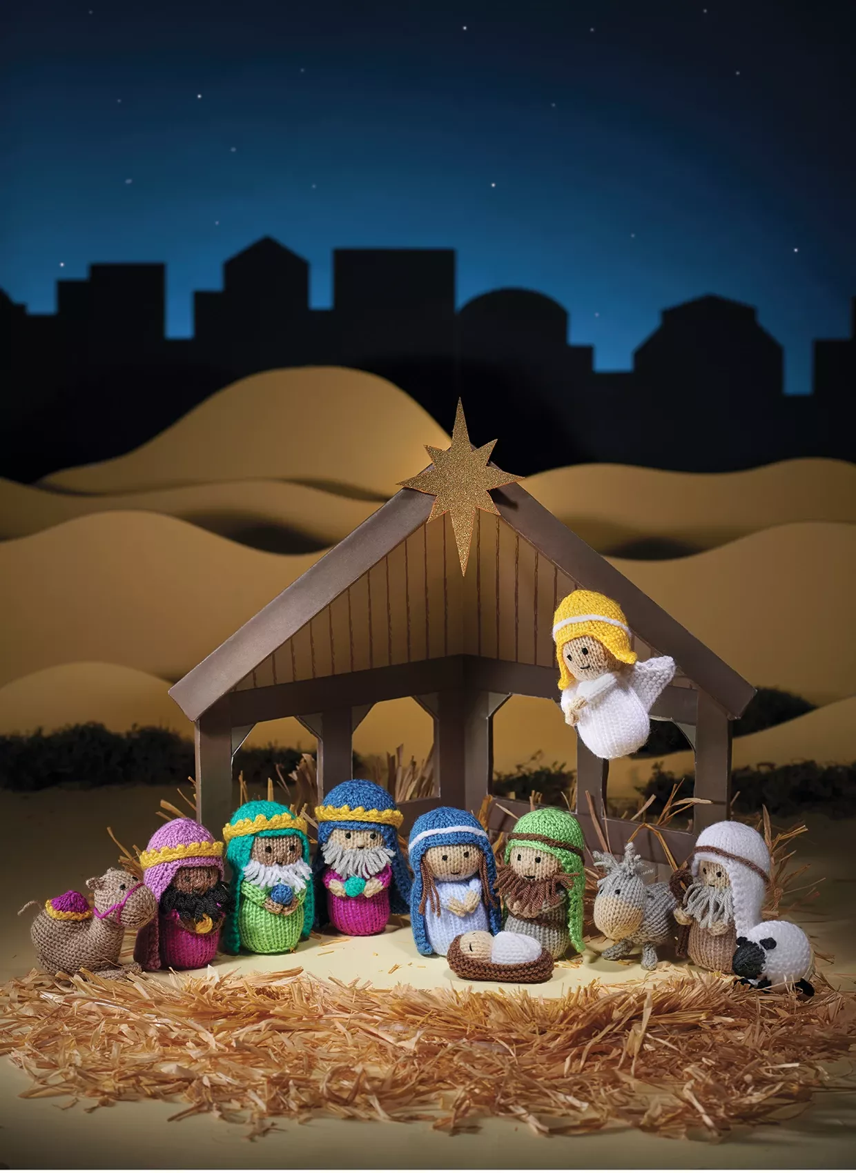 Free nativity knitting patterns to download