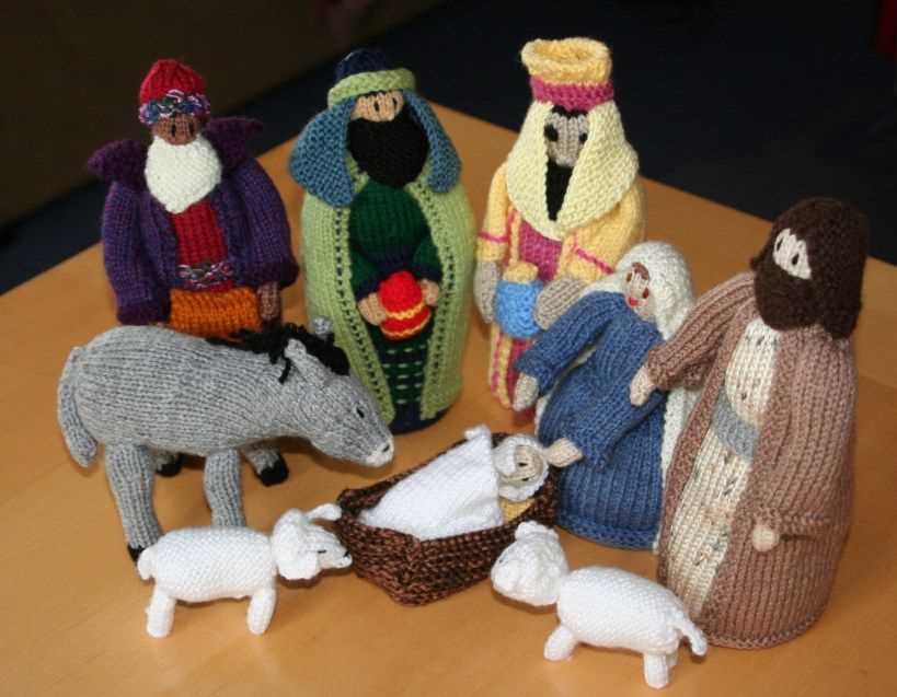 Free nativity knitting patterns to download