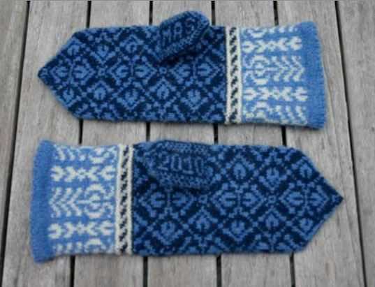 Free norwegian mitten knitting patterns