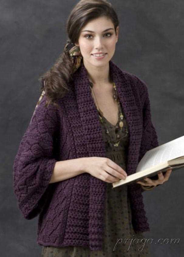 Free kimono sweater knitting pattern