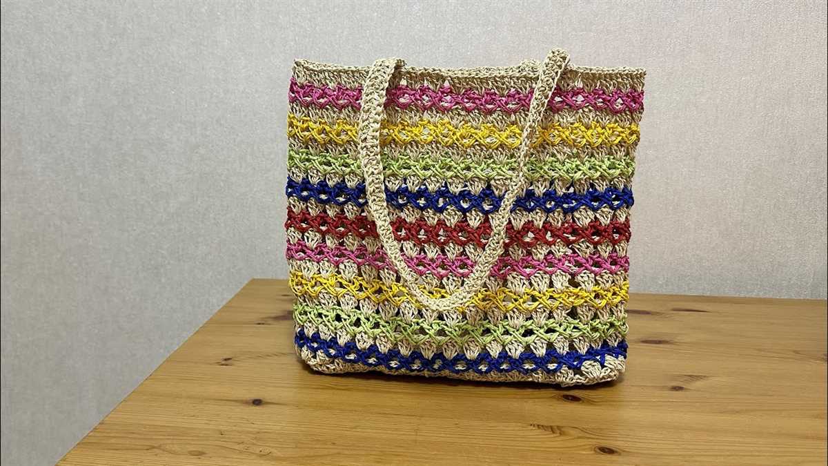 Yoga bag knitting pattern