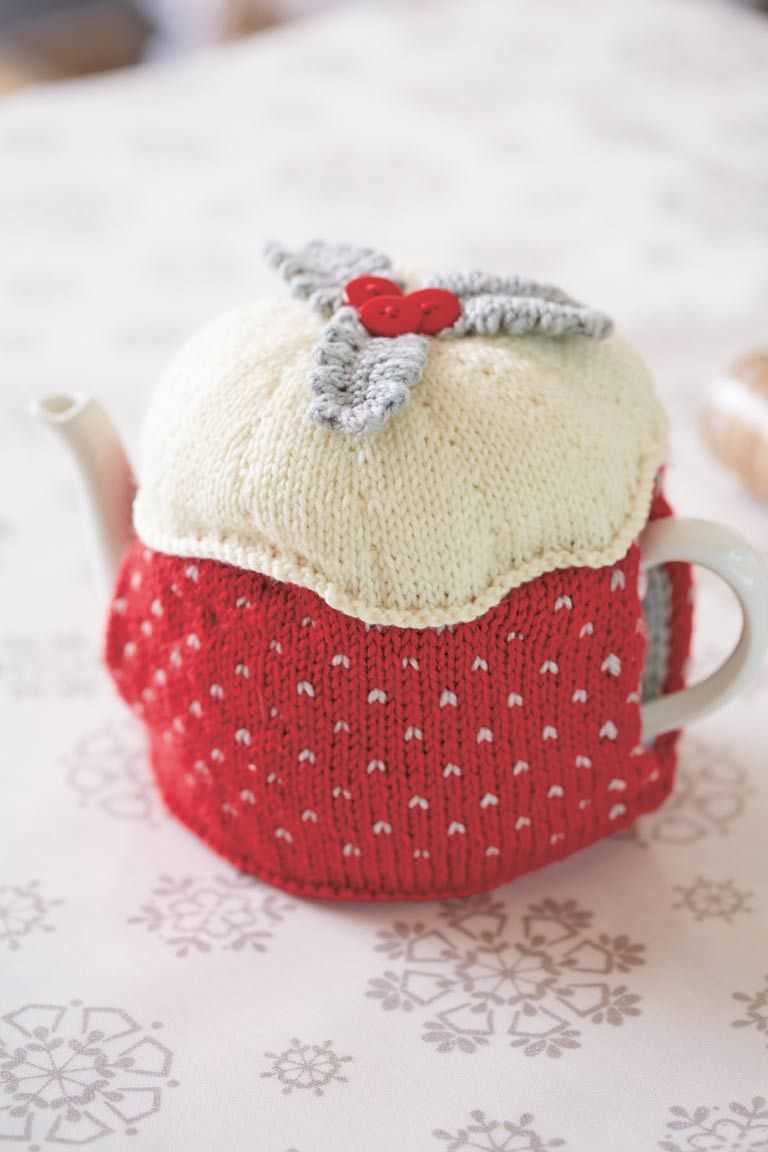 Knitting pattern christmas pudding