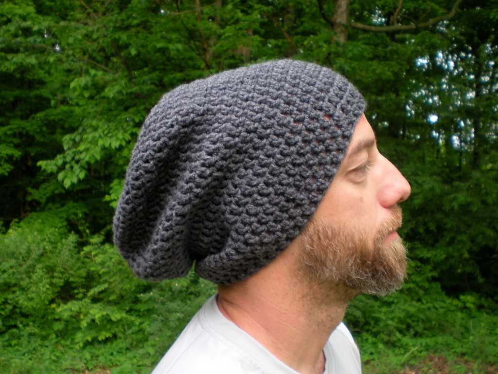 Free pattern for men's knitted hat