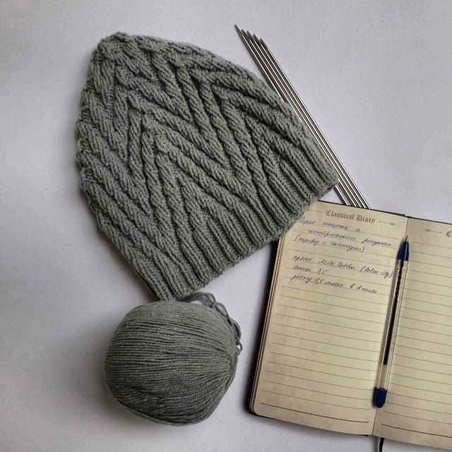 Size 13 knitting needles hat pattern