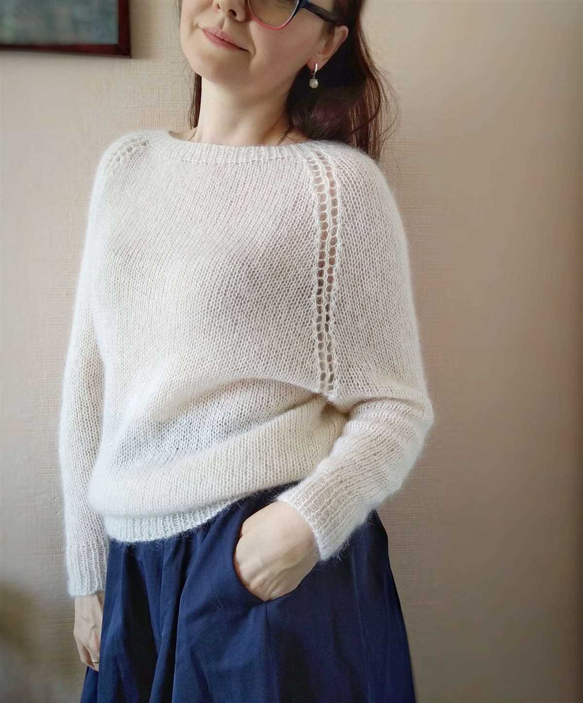 Free knit cocoon sweater pattern