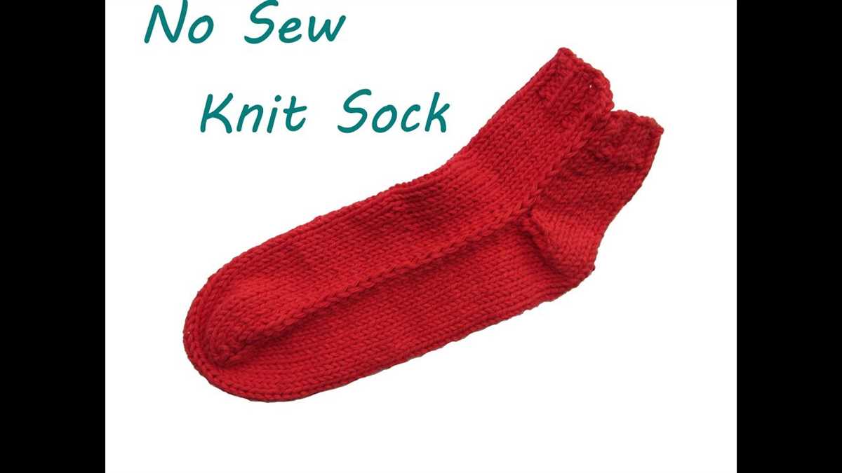 Free knitting patterns for bed socks on two needles