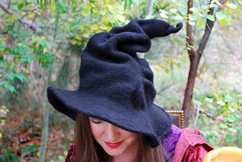 Knitted witch hat pattern free