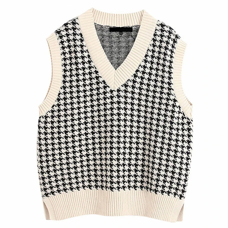 Free houndstooth knit pattern