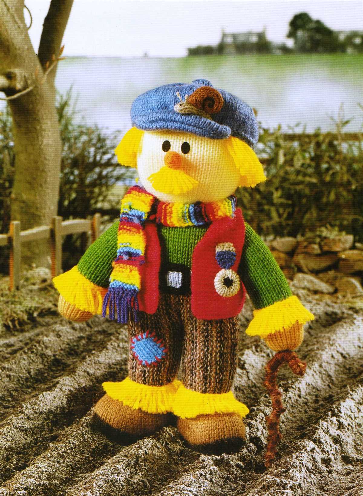 Free scarecrow knitting pattern printable