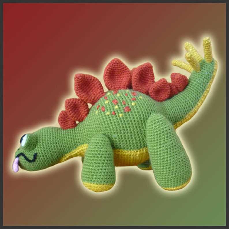 Free stegosaurus knitting pattern