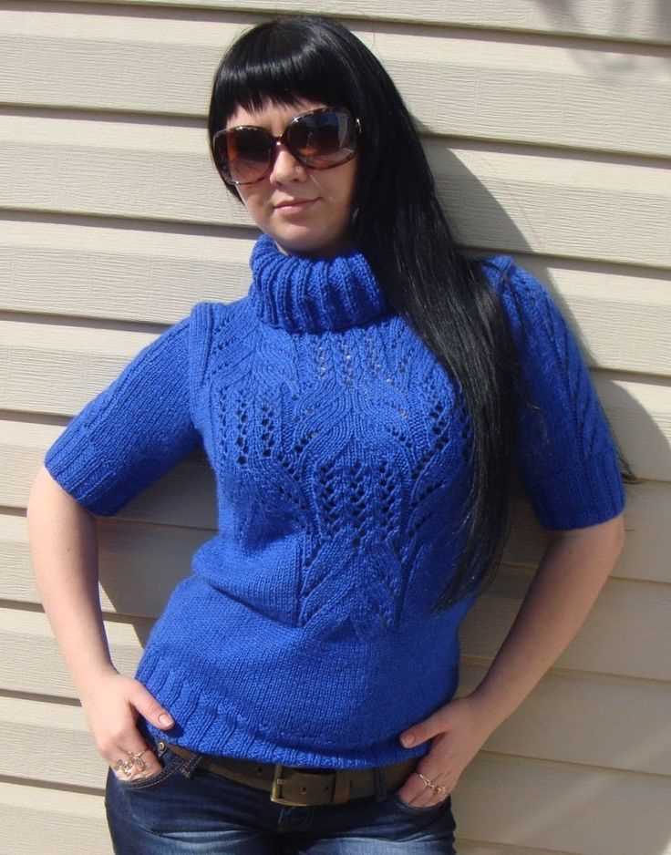 Short sleeve sweater patterns free knitting
