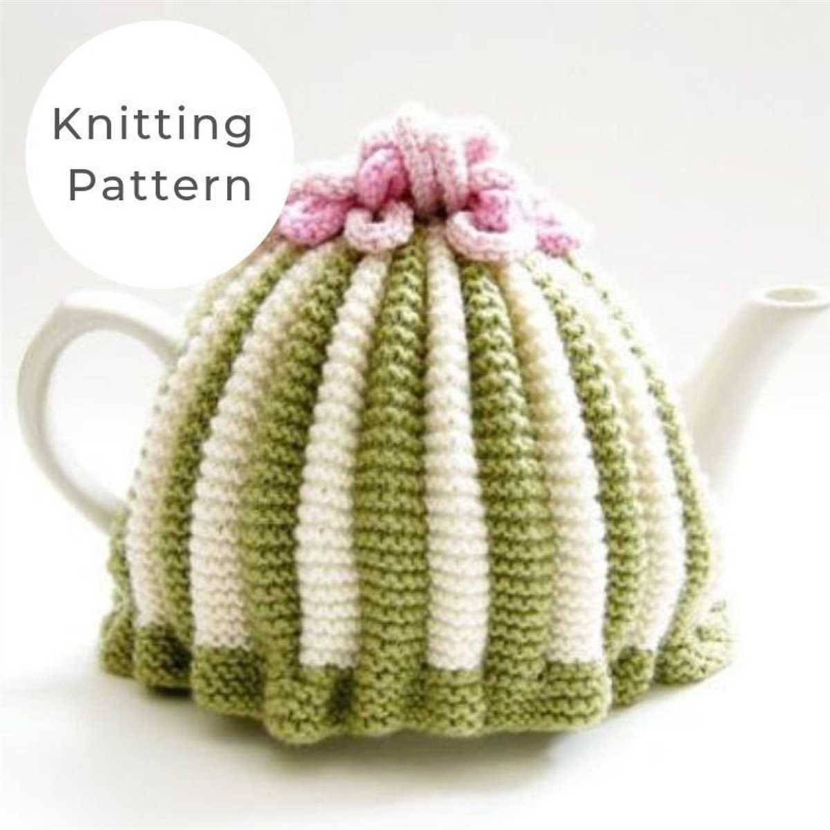 Free tea cosy knitting pattern