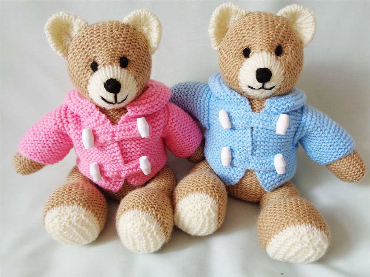 Free teddy patterns to knit