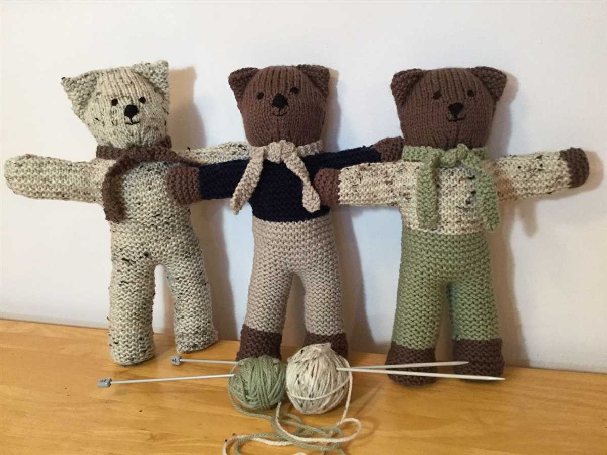 Free teddy patterns to knit