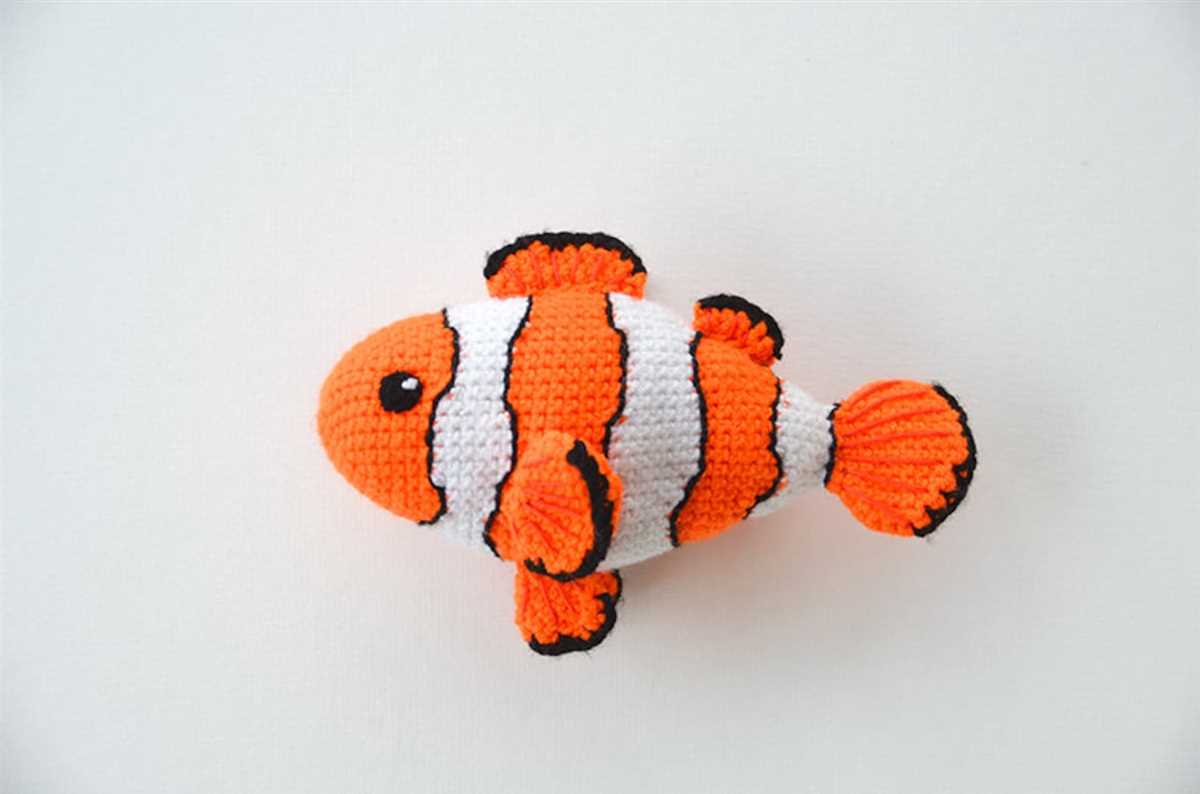 Free knitted fish toy pattern